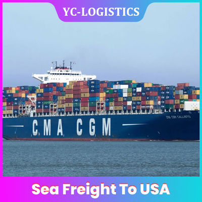 Çin'den ABD'ye Günlük Kalkış DDP FBA Deniz Taşımacılığı