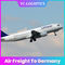 Almanya'ya DDP Havayolu Taşımacılığı