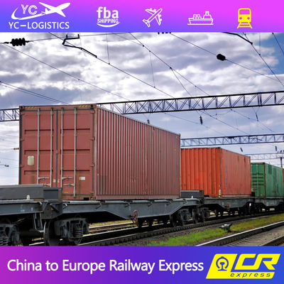 Çin'den Almanya Fransa'ya Tren Nakliye FBA Freight Forwarder