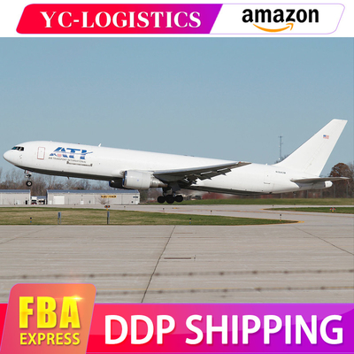 Çin'den ABD'ye Amazon Freight Forwarder FBA Hava Kargo Kapıdan Kapıya